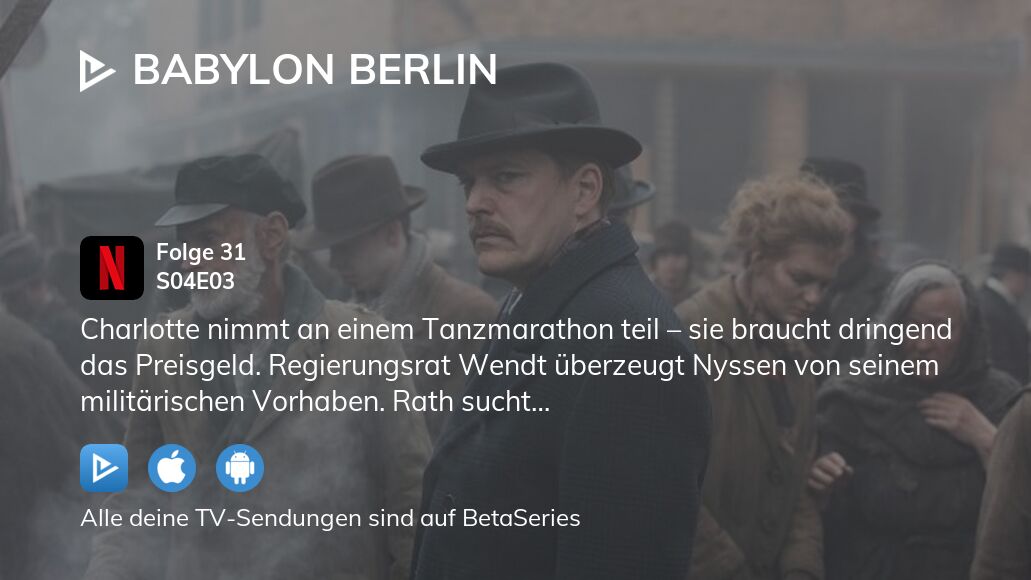 Babylon Berlin Staffel Folge Serie Online Stream Anschauen