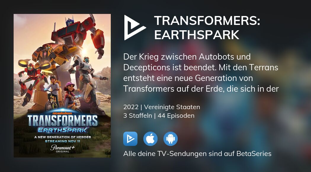 Wo Kann Man Transformers Earthspark Tv Serien Online Streamen Sehen