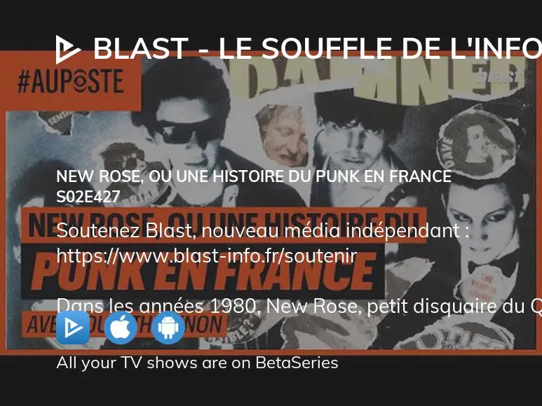 Where To Watch BLAST Le Souffle De L Info Season 2 Episode 427 Full