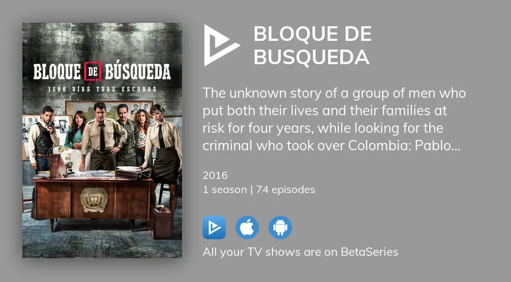 Watch Bloque De Busqueda Streaming