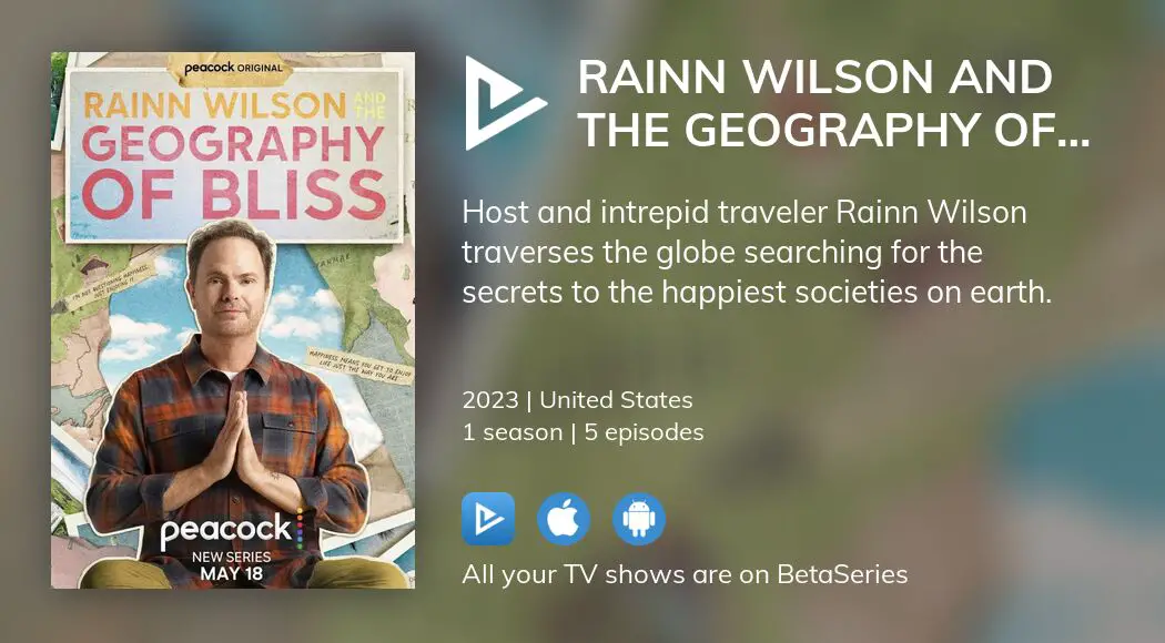 Where To Watch Rainn Wilson And The Geography Of Bliss TV Series