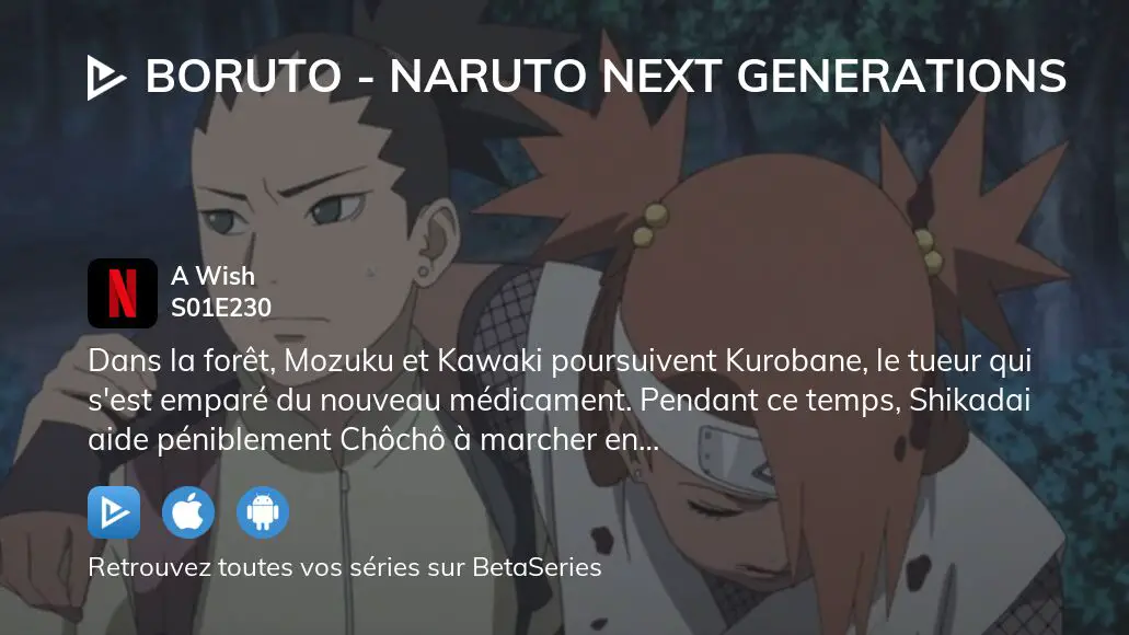 O Regarder Boruto Naruto Next Generations Saison Pisode En Streaming Complet