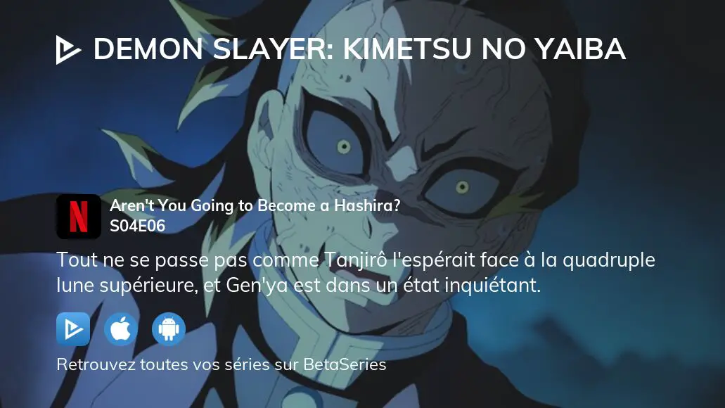 Regarder Demon Slayer Kimetsu no Yaiba saison 4 épisode 6 streaming