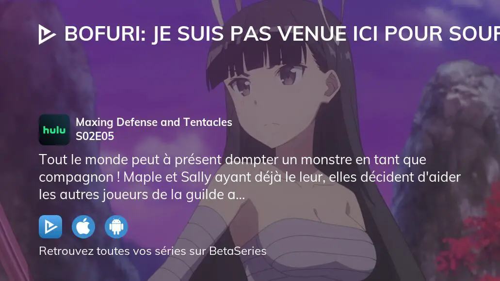 Où regarder BOFURI Je suis pas venue ici pour souffrir alors j ai tout