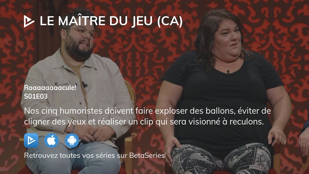 Où regarder Le maître du jeu saison 1 épisode 3 en streaming complet