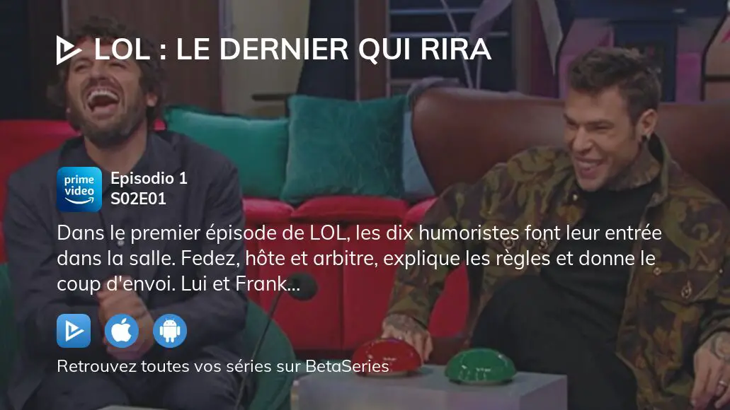 Regarder LOL Le dernier qui rira saison 2 épisode 1 streaming complet