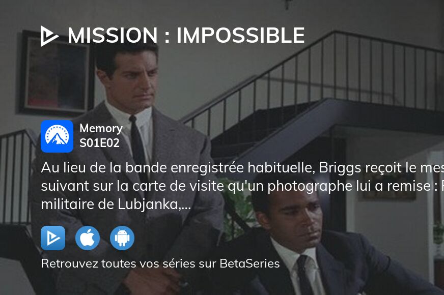 Regarder Mission Impossible Saison Pisode Streaming Complet