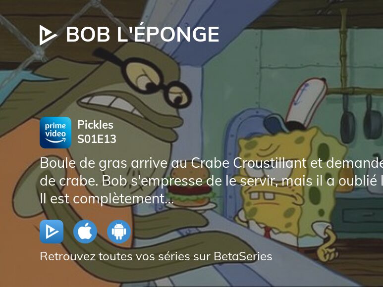 Regarder Bob L Ponge Saison Pisode Streaming Complet