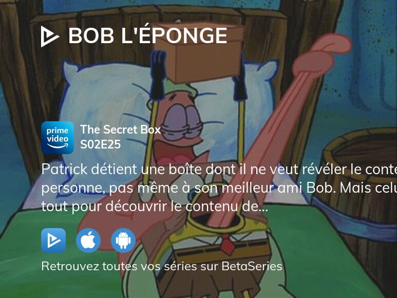 Regarder Bob l éponge saison 2 épisode 25 en streaming complet VOSTFR