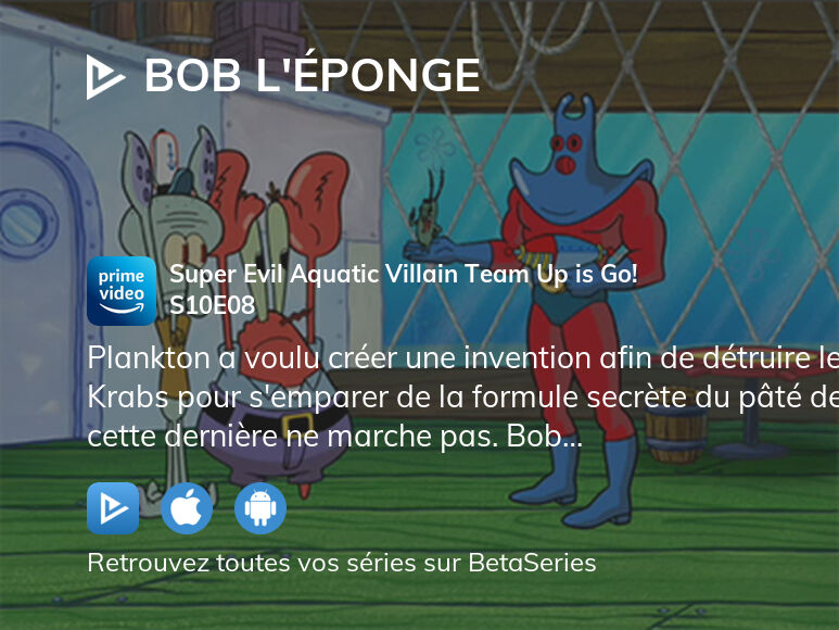 Regarder Bob L Ponge Saison Pisode En Streaming Complet Vostfr