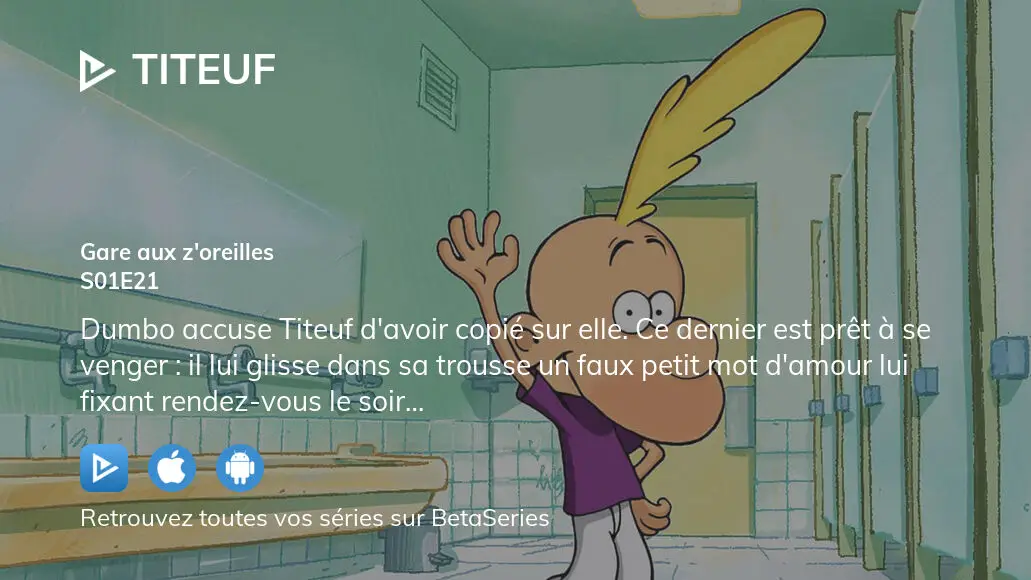 Regarder Titeuf Saison Pisode En Streaming Complet Vostfr Vf Vo