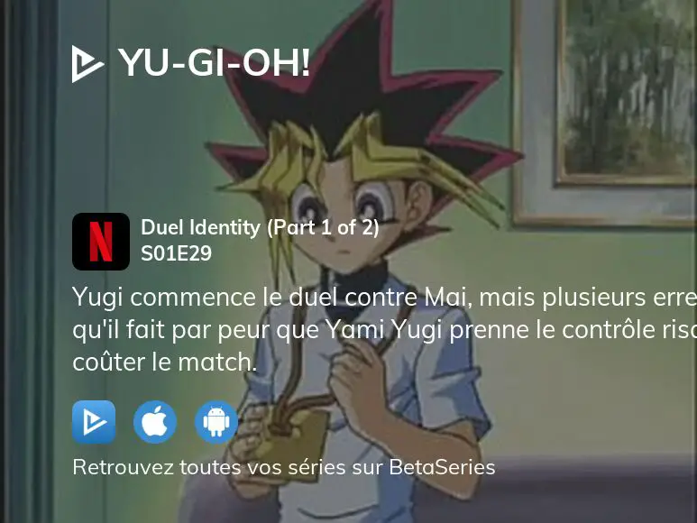 Regarder Yu Gi Oh saison 1 épisode 29 en streaming complet VOSTFR VF