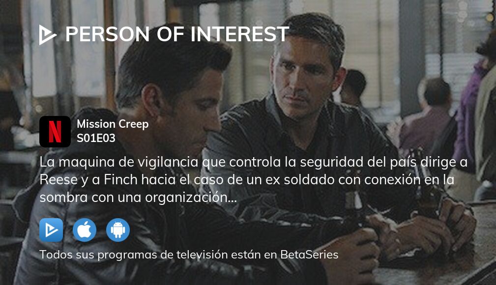 Ver Person Of Interest Temporada Episodio Streaming