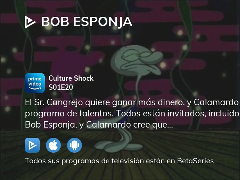 Dónde ver Bob Esponja temporada 1 episodio 20 full streaming