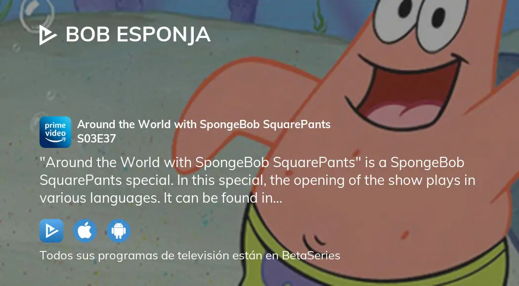 Dónde ver Bob Esponja temporada 3 episodio 37 full streaming