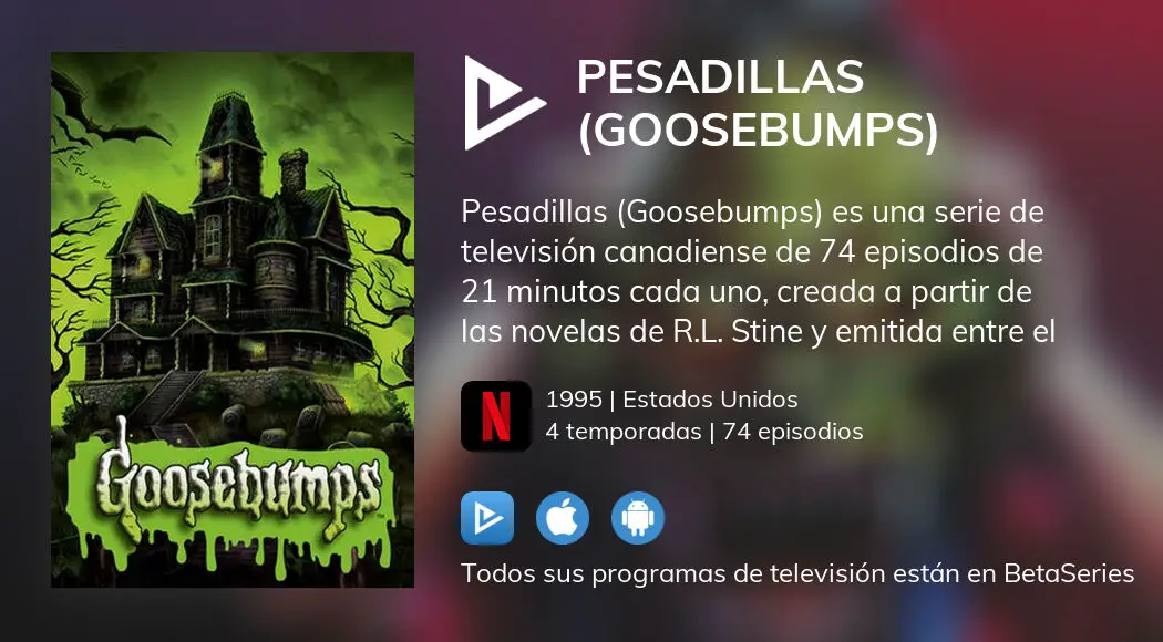 Ver Pesadillas Goosebumps En Streaming