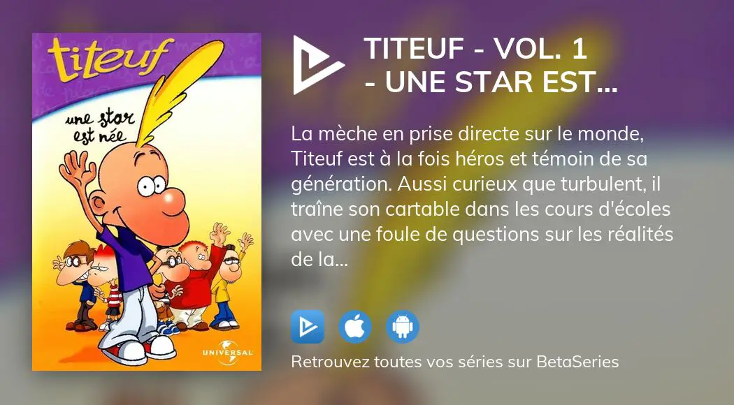 Regarder Titeuf Vol 1 Une star est née streaming