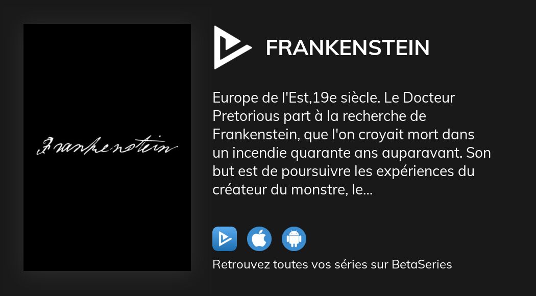 Regarder Frankenstein Streaming