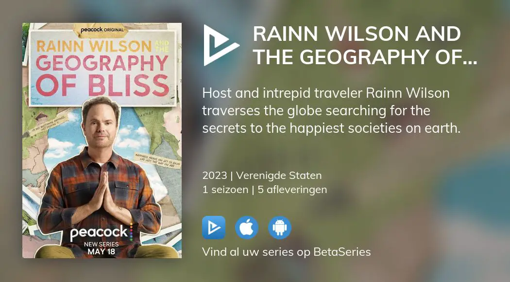 Bekijk Afleveringen Van Rainn Wilson And The Geography Of Bliss In