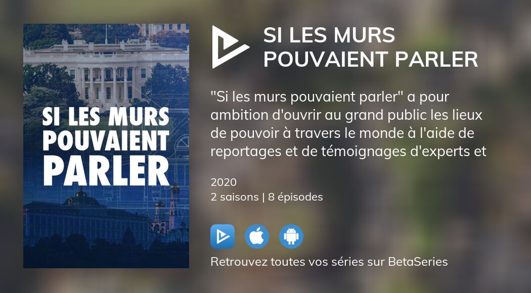 Regarder Si Les Murs Pouvaient Parler Streaming