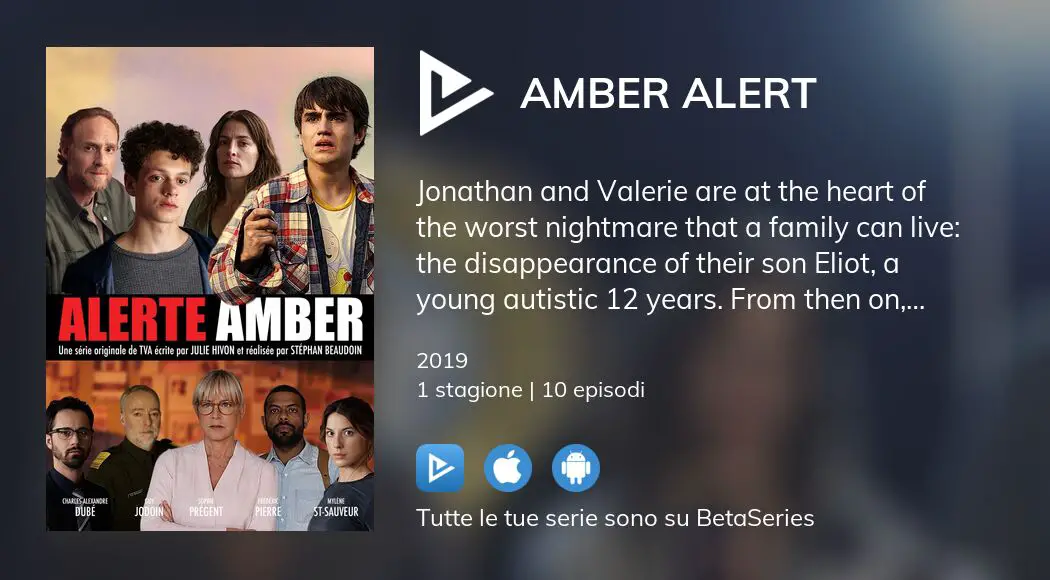 Dove Guardare La Serie TV Amber Alert In Streaming Online? | BetaSeries.com