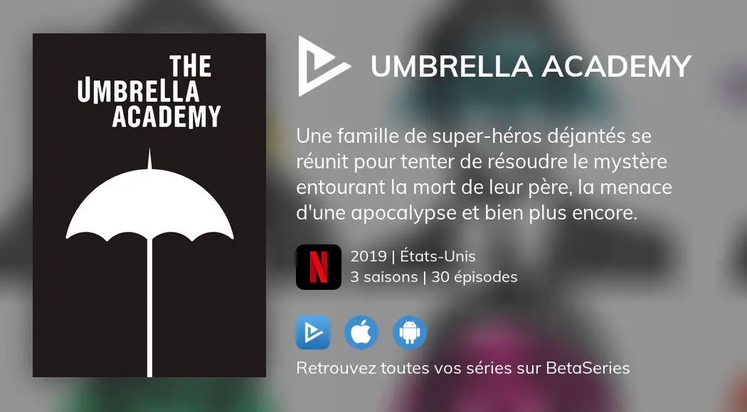 Où Regarder Les épisodes De Umbrella Academy En Streaming Complet 
