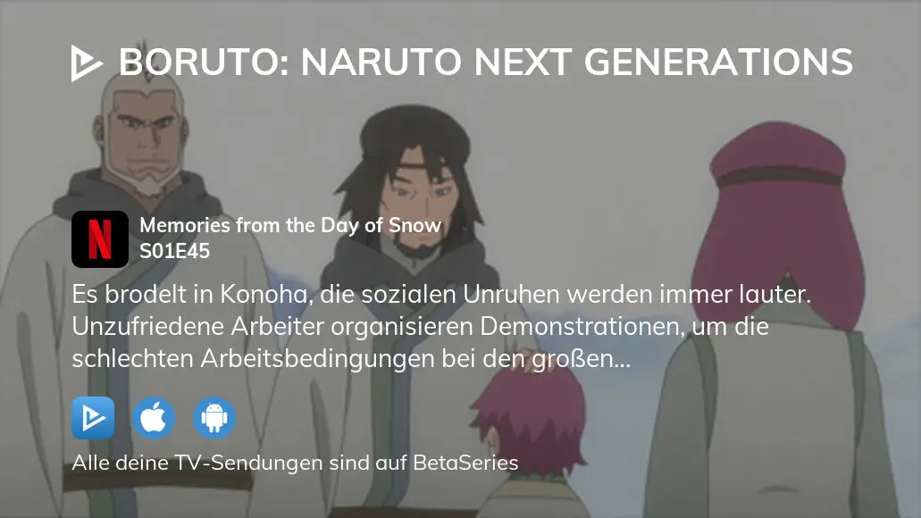 BORUTO: NARUTO NEXT GENERATIONS Memories from the Day of Snow