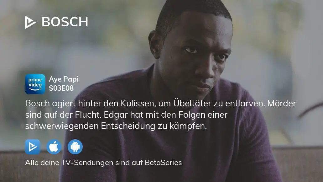 Bosch Staffel 3 Folge 8 Serie online Stream anschauen BetaSeries