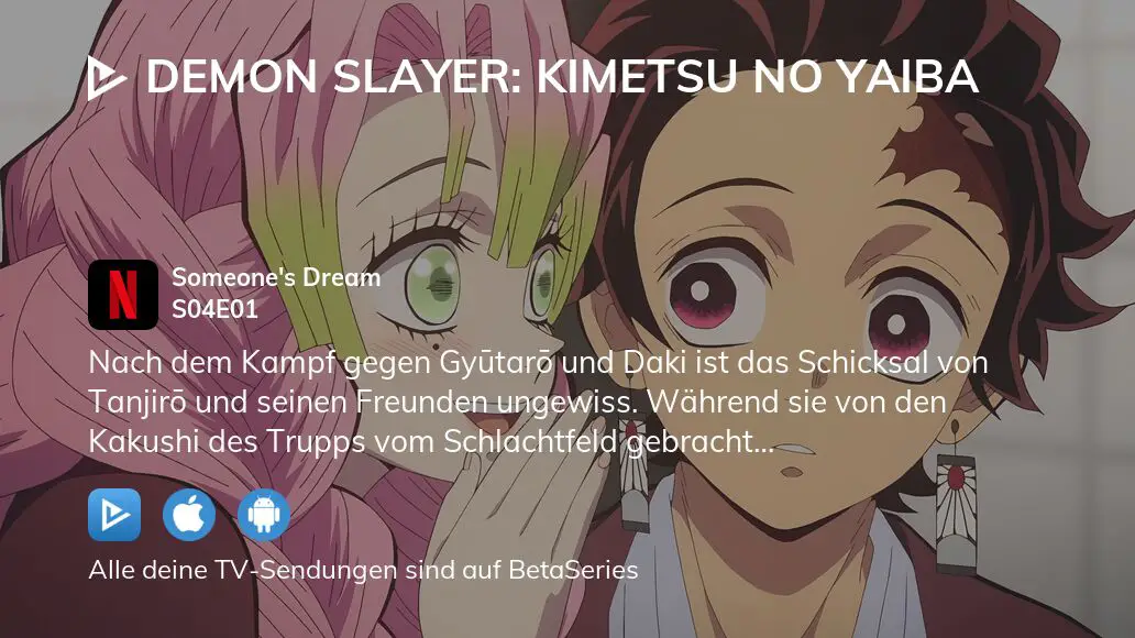 Kimetsu No Yaiba Folge 1 Ger Sub Wo kann man Demon Slayer: Kimetsu no Yaiba Staffel 4 Folge 1 komplett