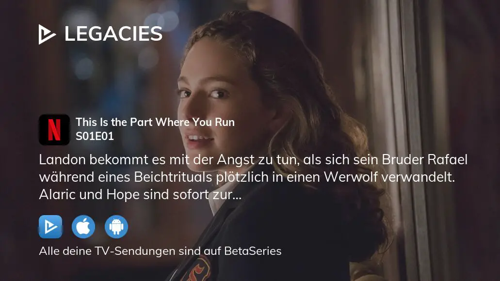 Legacies Staffel 1 Folge 1 Serie online Stream anschauen