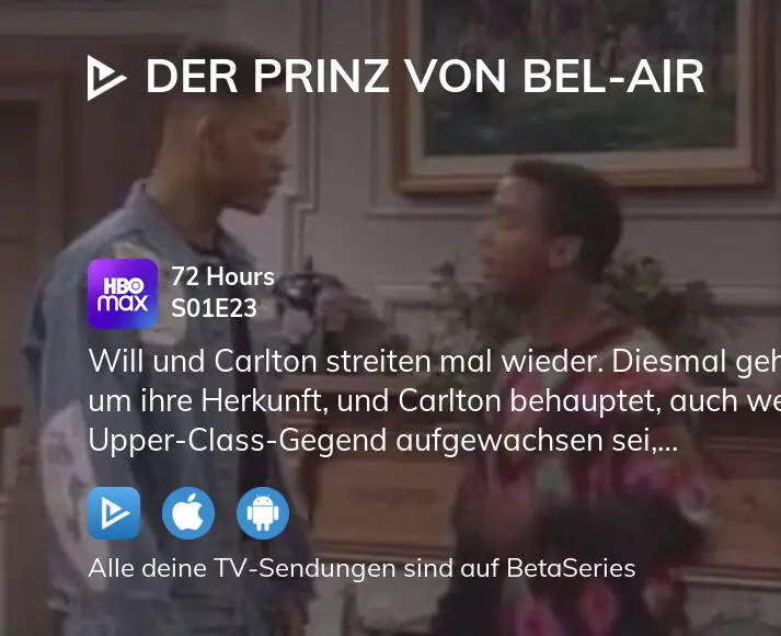Der Prinz von Bel-Air Staffel 1 Folge 23 Serie online Stream anschauen