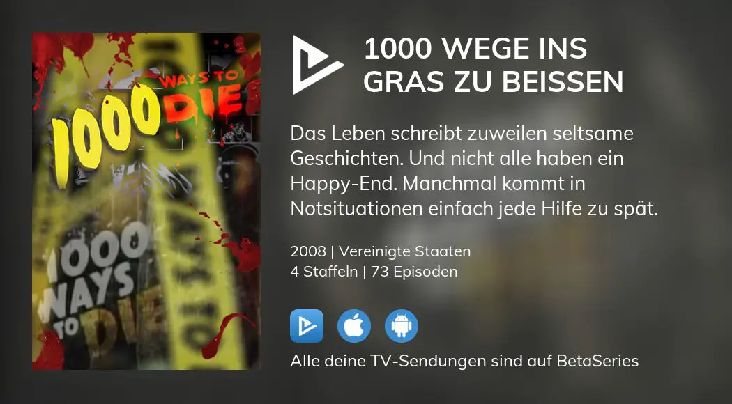 1000 ways 2025 to die putlocker