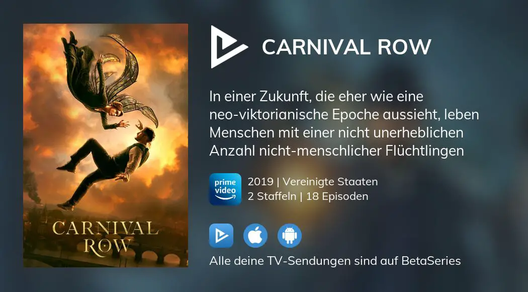 Carnival Row Staffel 3 Erscheinungsdatum Trailer Besetzung