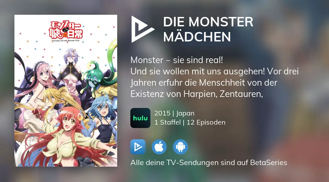 Monster Musume Staffel 2 Deutsch Wo kann man Die Monster Mädchen TV-Serien online streamen sehen