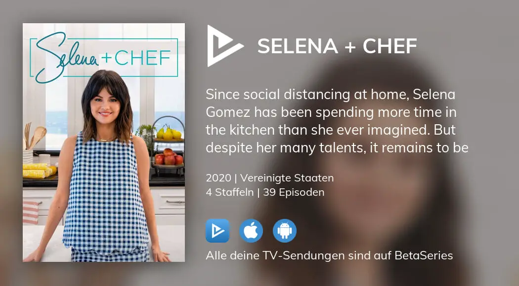 Wo kann man Selena + Chef TVSerien online streamen sehen?