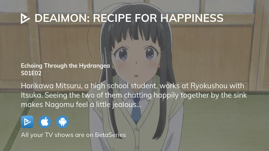 Crunchyroll on X: Deaimon: Recipe for Happiness - Episode 12 - Red Sea  Bream for a Spring Dawn is now available! 📺 Watch:    / X
