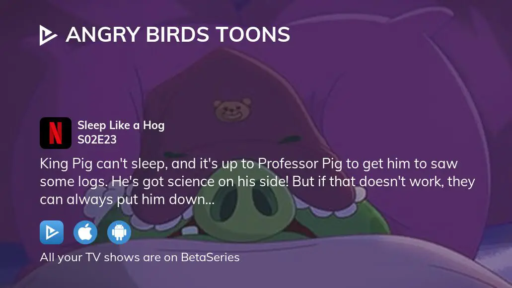 angry birds toons professor pig
