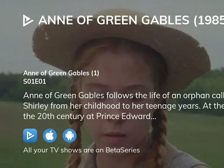 Where to watch Anne of Green Gables (1985) season 1 episode 1 full