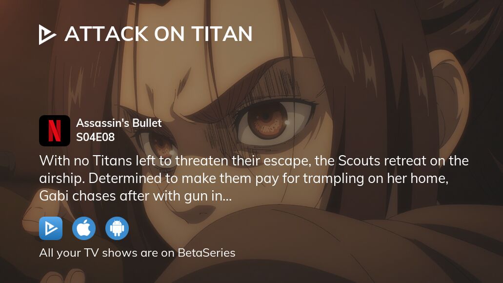 Watch Attack on Titan season 4 episode 8 streaming online