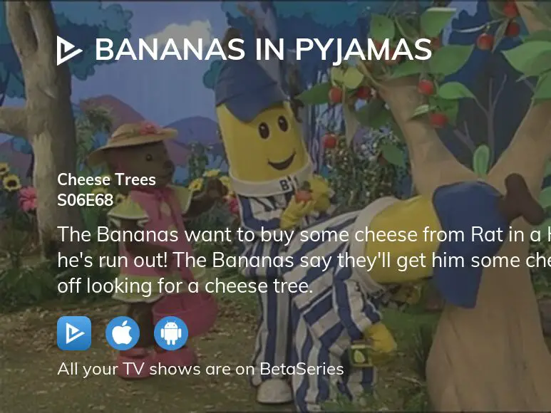 Bananas in pyjamas online say cheese