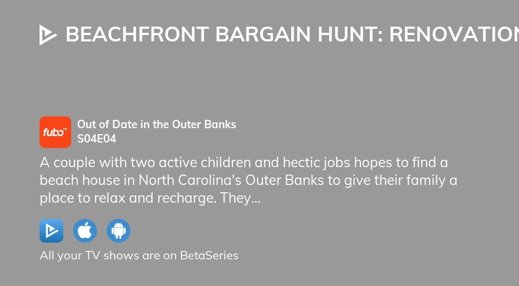 Watch Beachfront Bargain Hunt: Renovation Season 4 Episode 4 Streaming ...