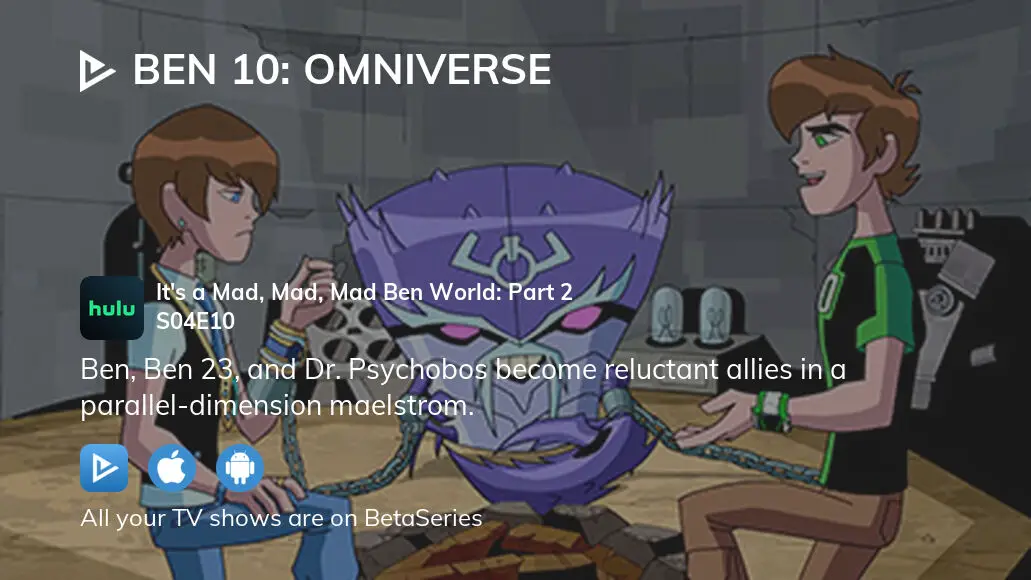 Watch Ben 10: Omniverse · The Mad Nightmare Full Episodes Online