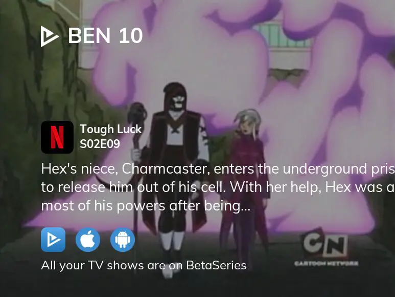 Watch Ben 10 Tough Luck S2 E9, TV Shows