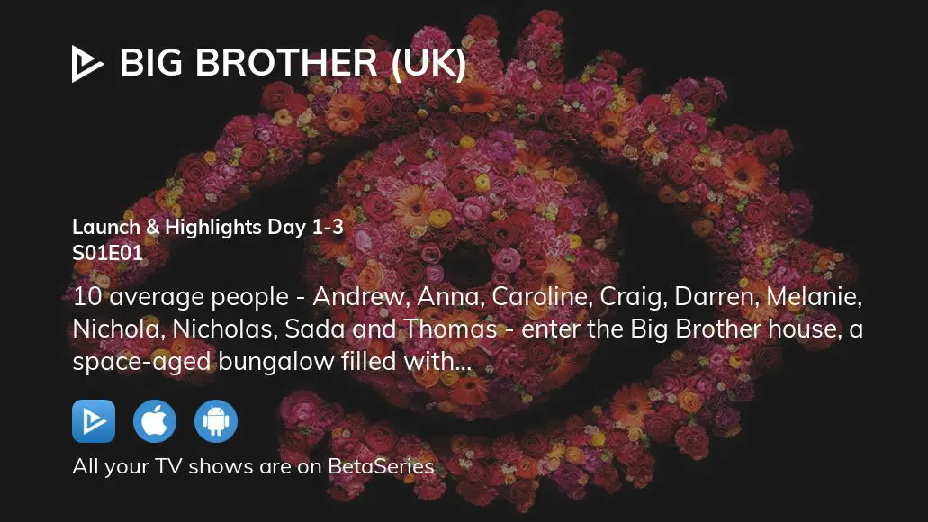 Watch Big Brother (UK) season 1 episode 1 streaming online