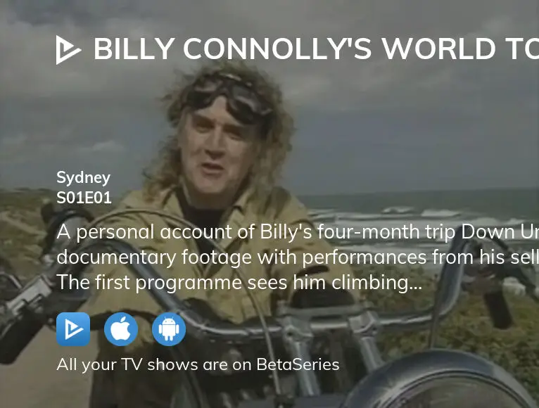where can i watch billy connolly tour of australia
