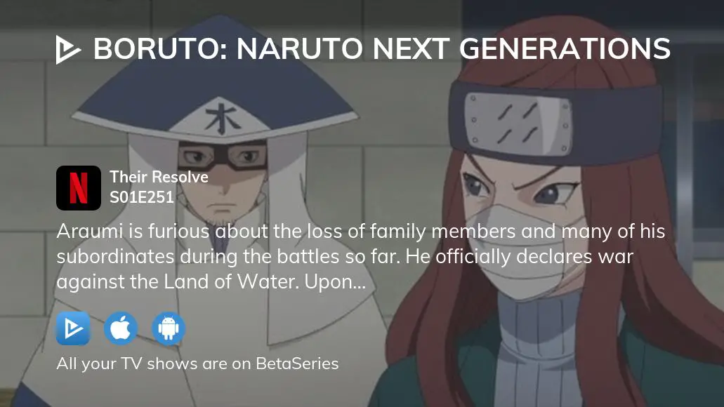 Watch Boruto: Naruto Next Generations Season 1 Episode 251 - Their