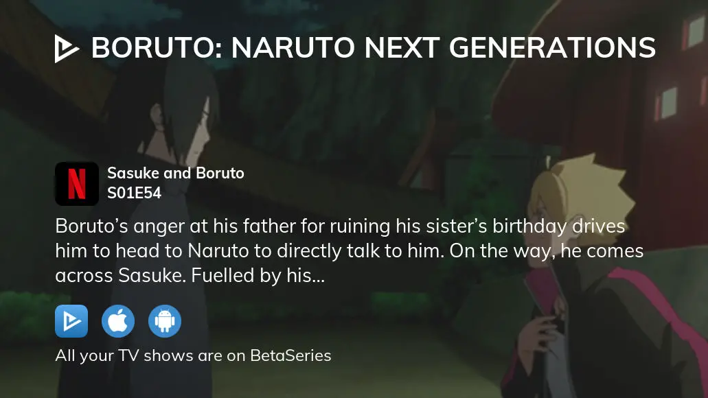 Boruto: Naruto Next Generations 1×54 Review: Sasuke and Boruto – The  Geekiary