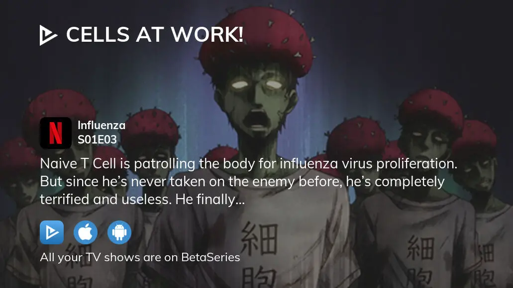 Watch the latest Cells at Work! BLACK Episode 3 online with