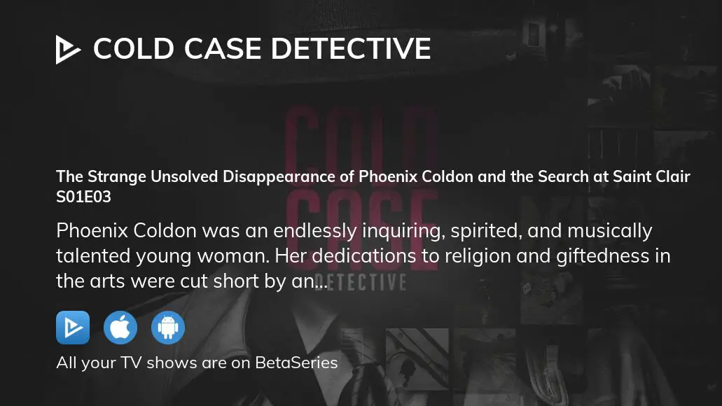 Where To Watch Cold Case Detective Season 1 Episode 3 Full Streaming ...