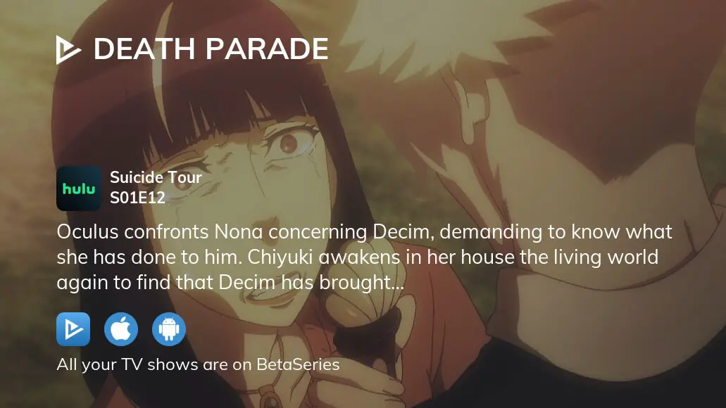 Watch Death Parade season 1 episode 12 streaming online